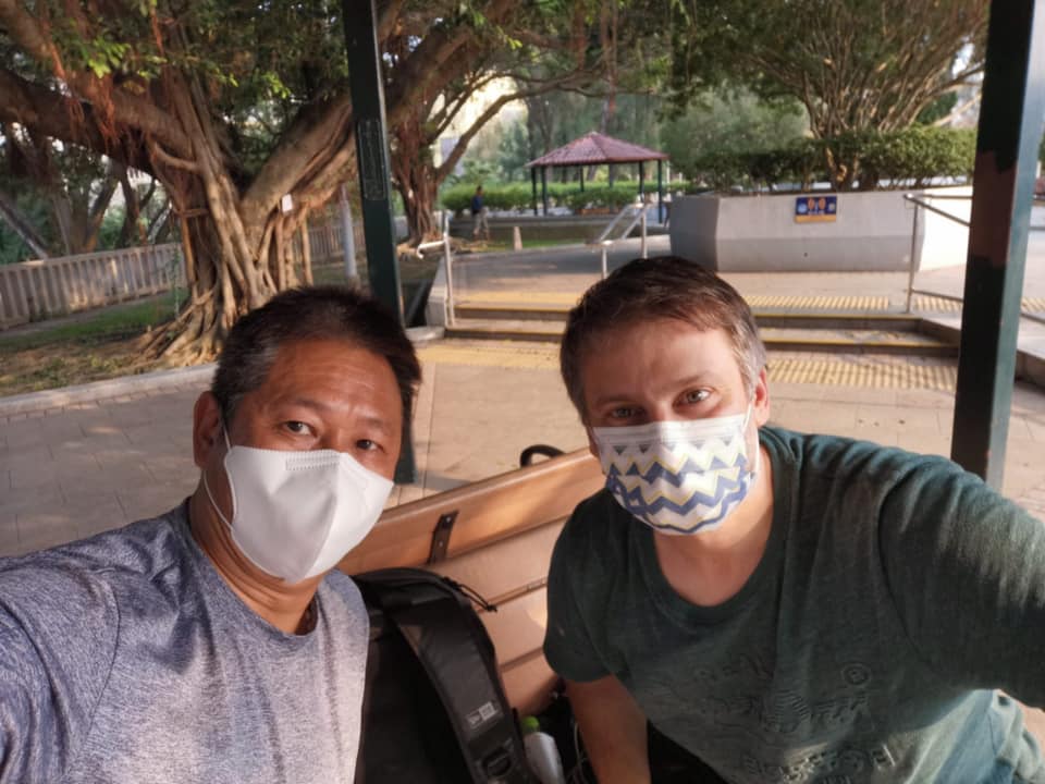 Sifu in Tang Yick Weng Chun So Sunny