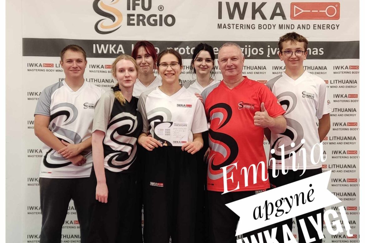 Emilijos pirmas Internal Wing Chun lygis